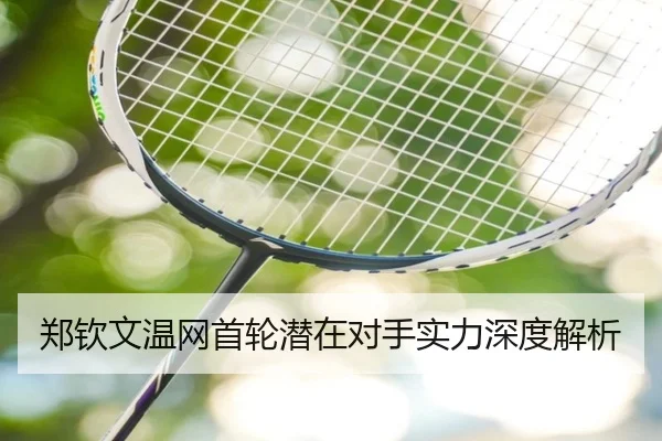 郑钦文温网首轮潜在对手实力深度解析
